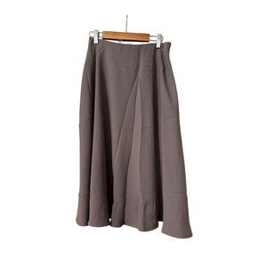 Spanx Carefree Crepe Asymmetrical Skirt smoke size XS NEW